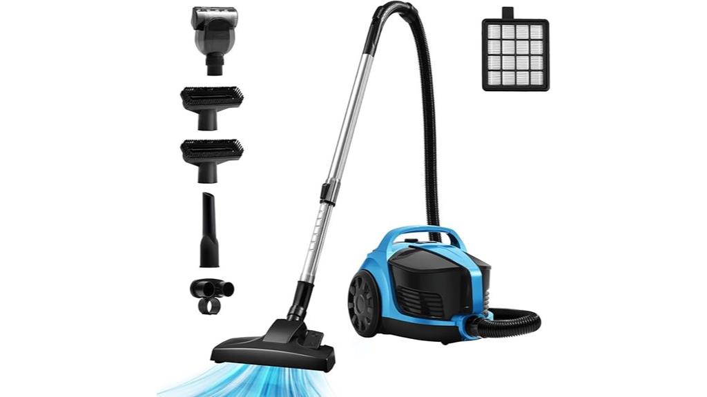 powerful home canister vacuum