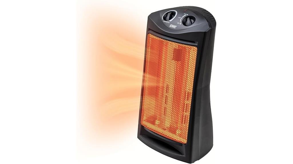 powerful quartz space heater