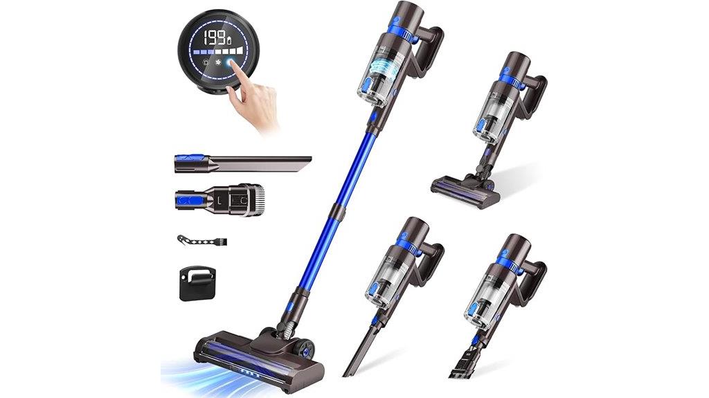 powerful rechargeable stick vacuum