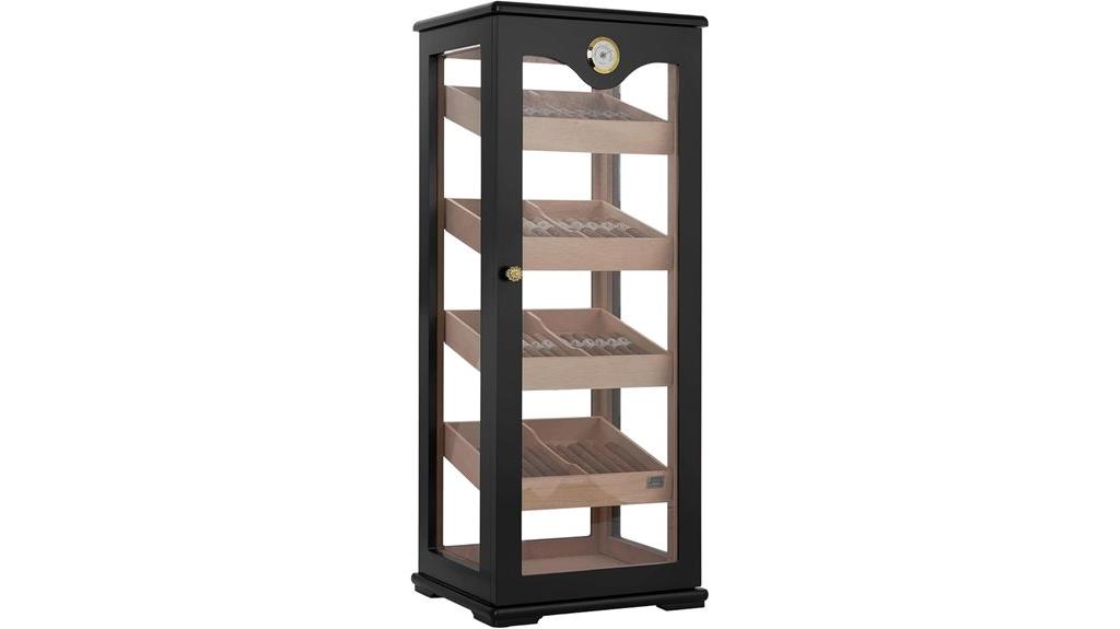 premium cigar humidor display