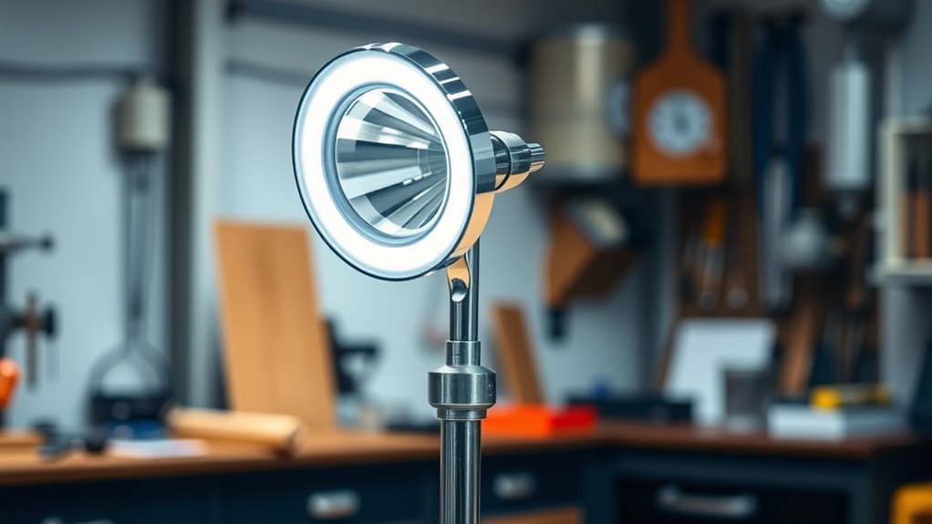 premium led floor loupe
