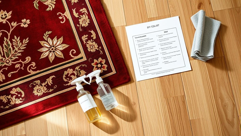 prepare workspace protect surroundings
