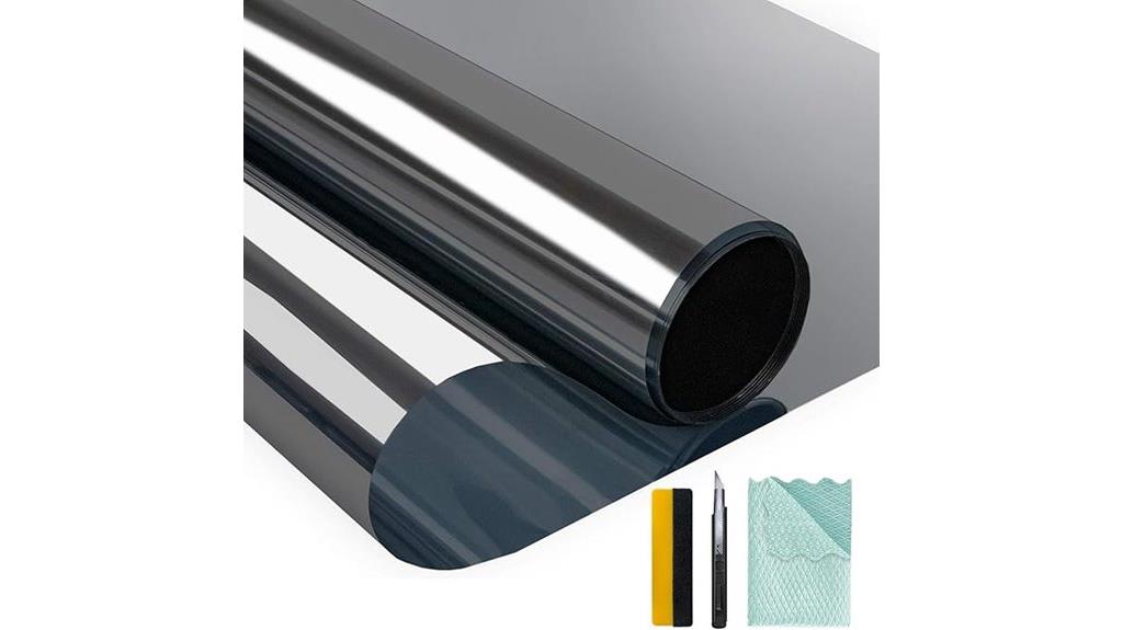 privacy film with tools