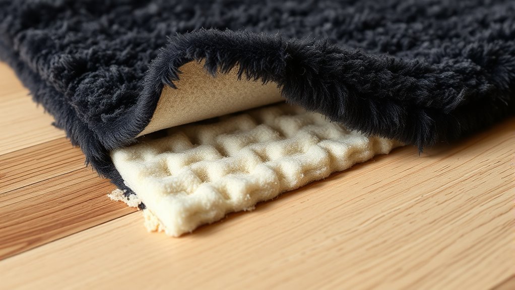 proper padding prevents curling