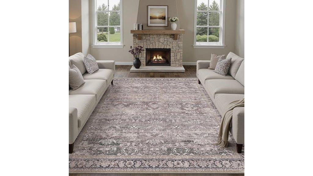 purple 8x10 living room rug