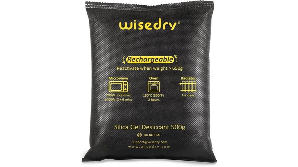 rechargeable silica gel dehumidifier