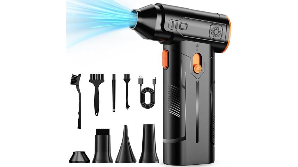rechargeable variable speed blower