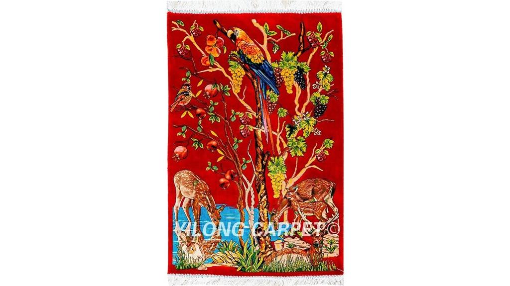 red life tree rug