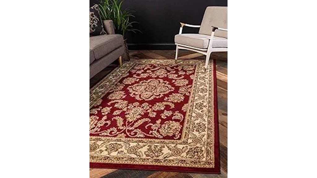 red tan 5x8 rug