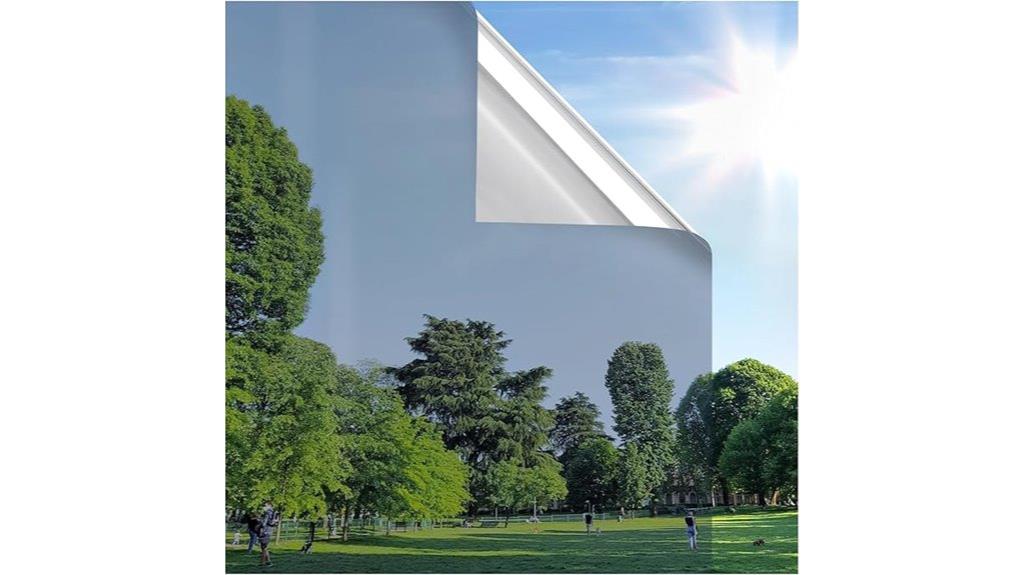 reflective privacy window film