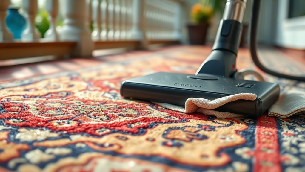 regular vacuuming prevents mold