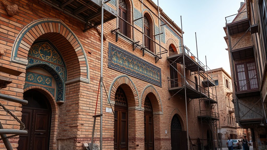 restoring 19th century tabriz