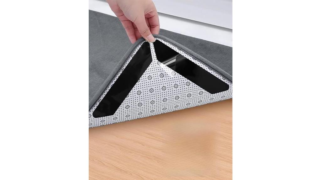 reusable double sided rug tape