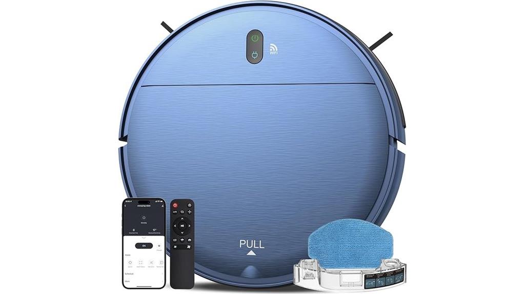robot vacuum with mopping