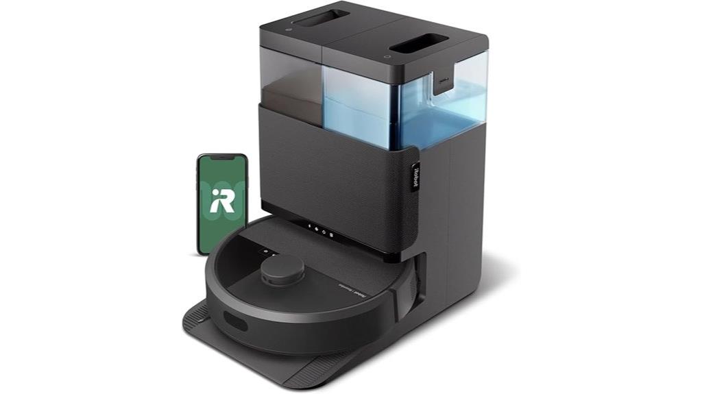 robot vacuum with mopping