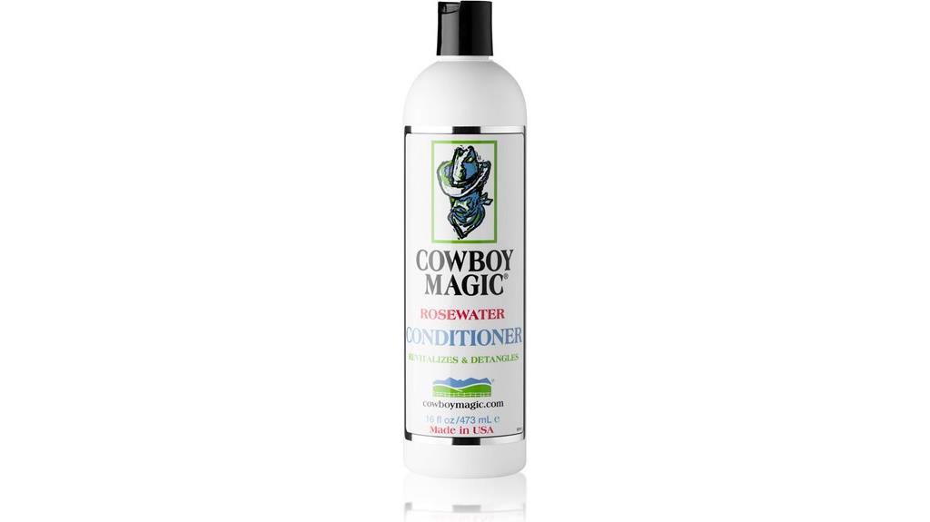rosewater conditioner detangles revitalizes