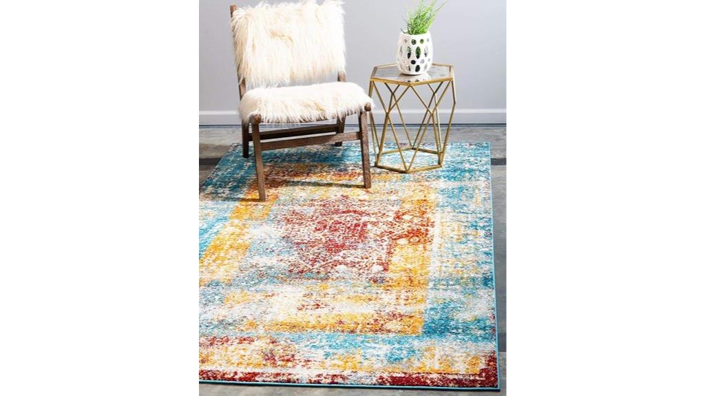 rosso collection rug 2x3