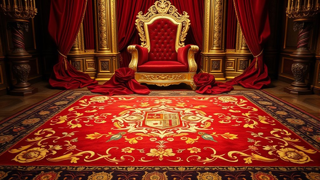 royal ceremonial textile symbolism