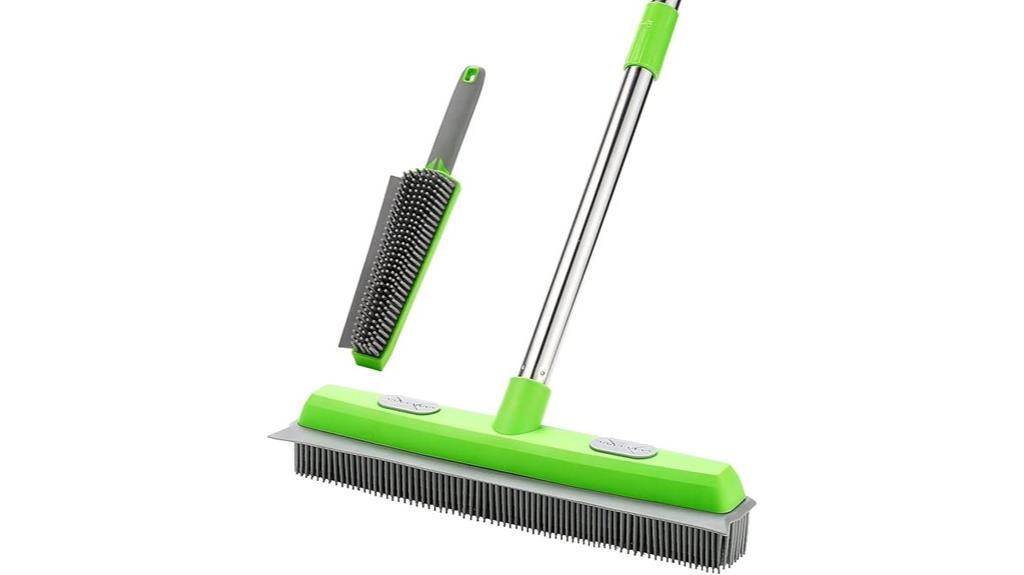 rubber squeegee pet hair