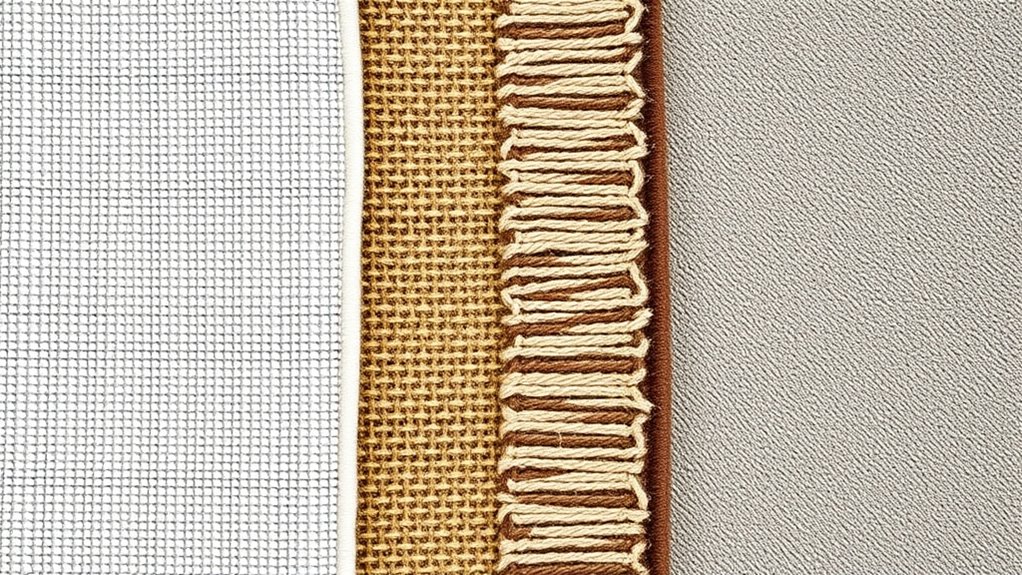 rug backing for specific spaces