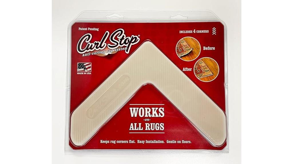 rug corner flattening devices