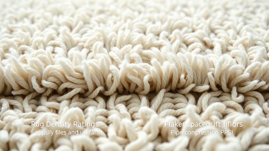 rug density measurement standards