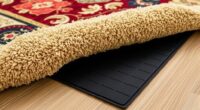 rug pad extends carpet