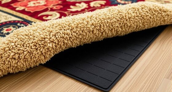 rug pad extends carpet