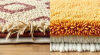 rug pad extends carpet