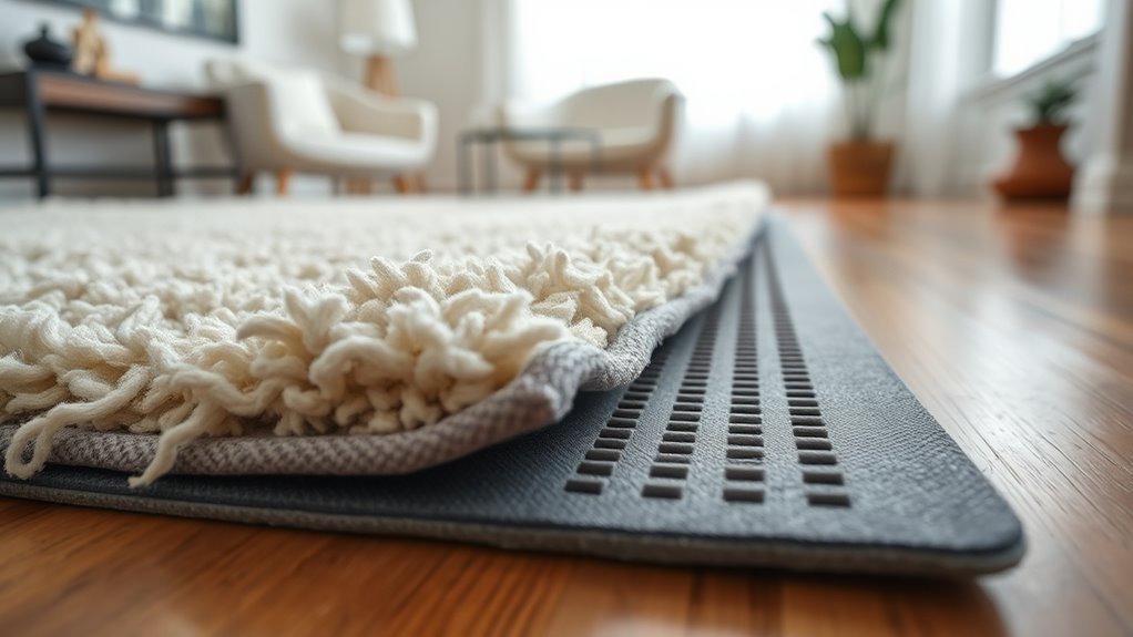 rug pad selection tips