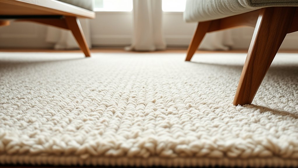 rug pile height details