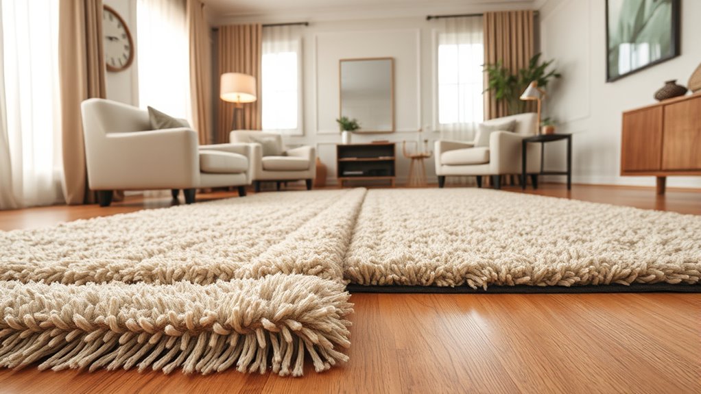 rug sound absorption metrics