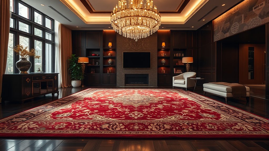 rugs and lighting harmony