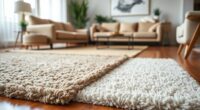 rugs reduce sound echoes
