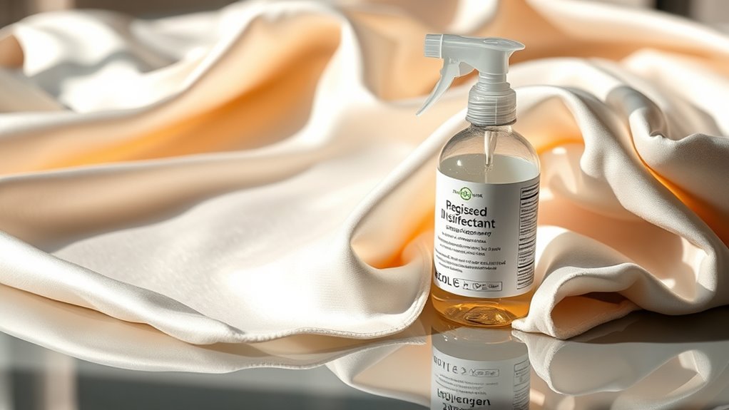 safe silk disinfection practices