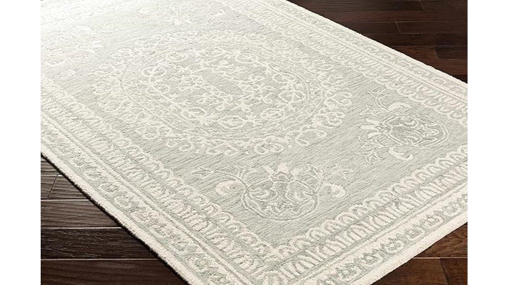 sage ivory 9x12 rug