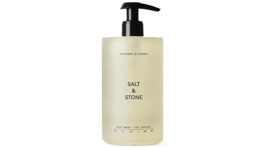 salt and stone body wash