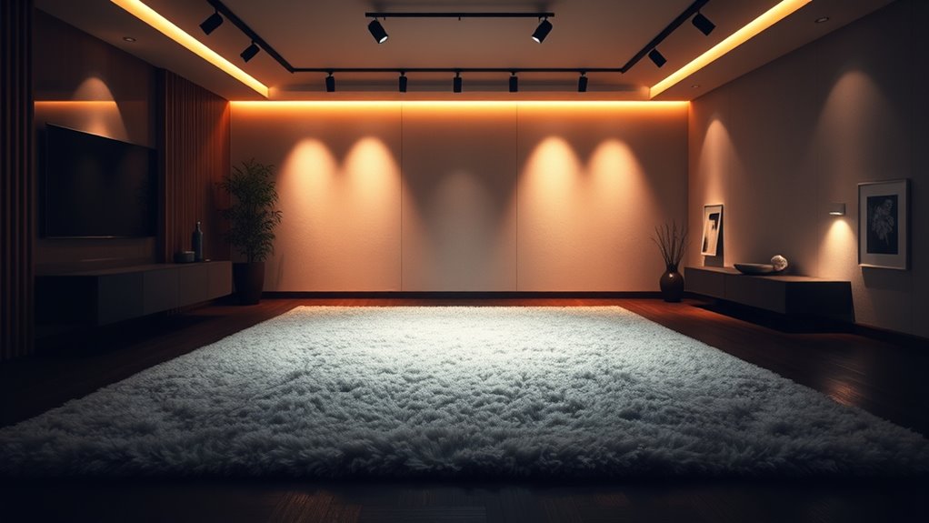 seamless energy efficient modern lighting
