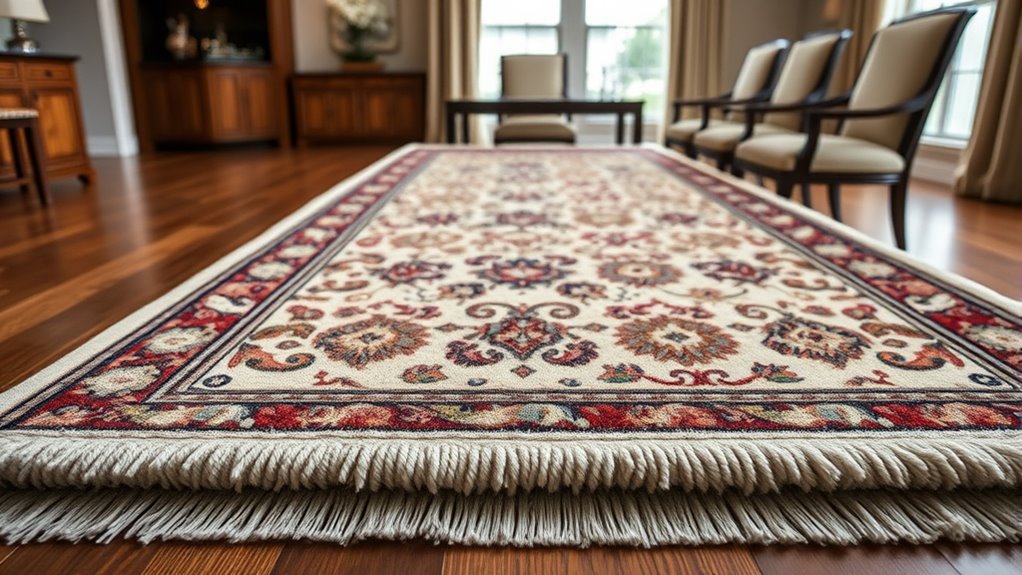 secure rug placement tips