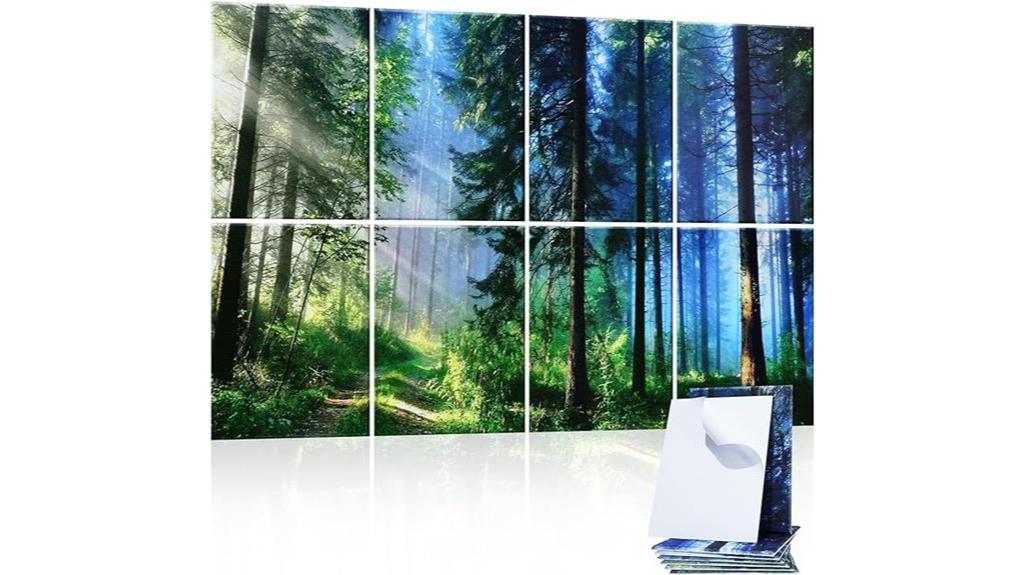 self adhesive acoustic art