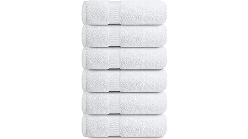 set of six towels