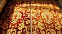 shiny metallic silk carpets