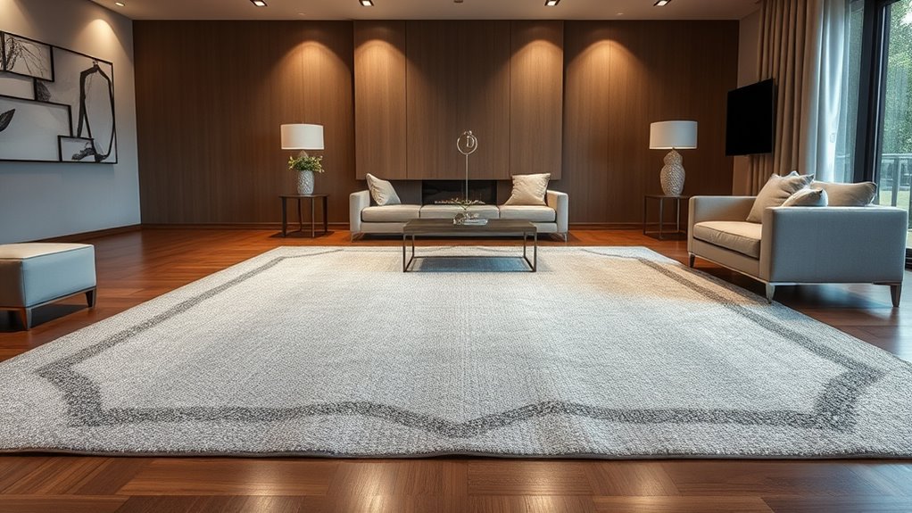 shiny metallic thread rugs