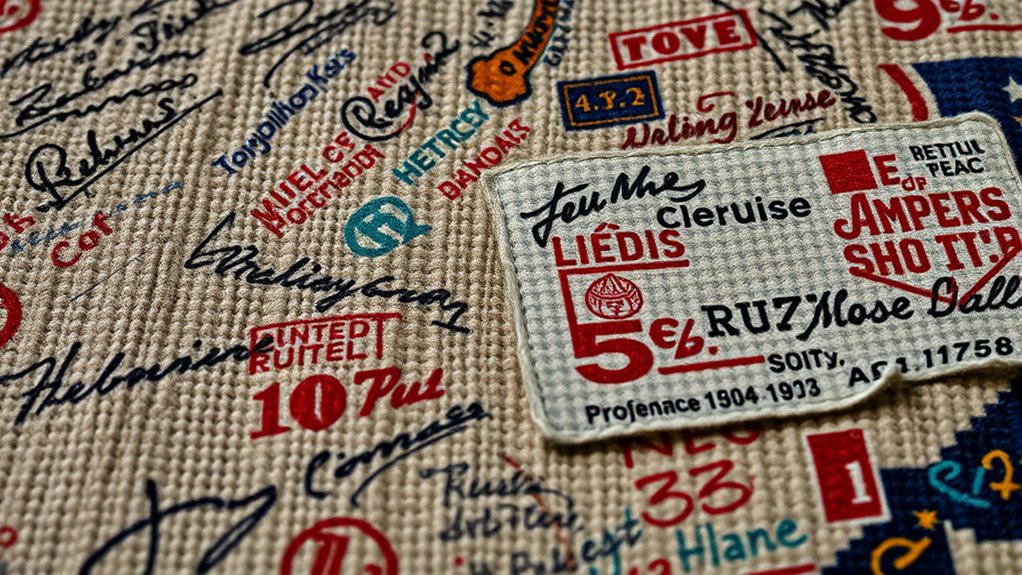 signatures reveal regional craftsmanship