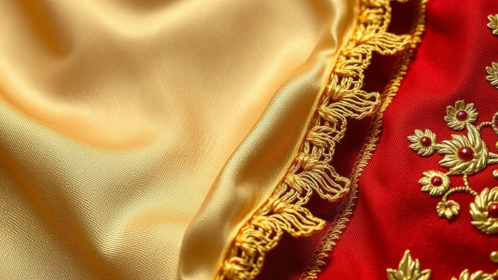 silk backing affects value