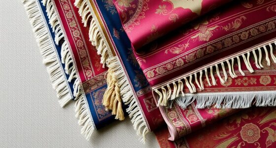 silk fringe rug collection