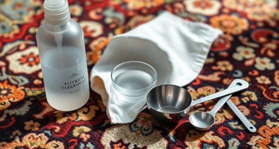 silk rug cleaning supplies