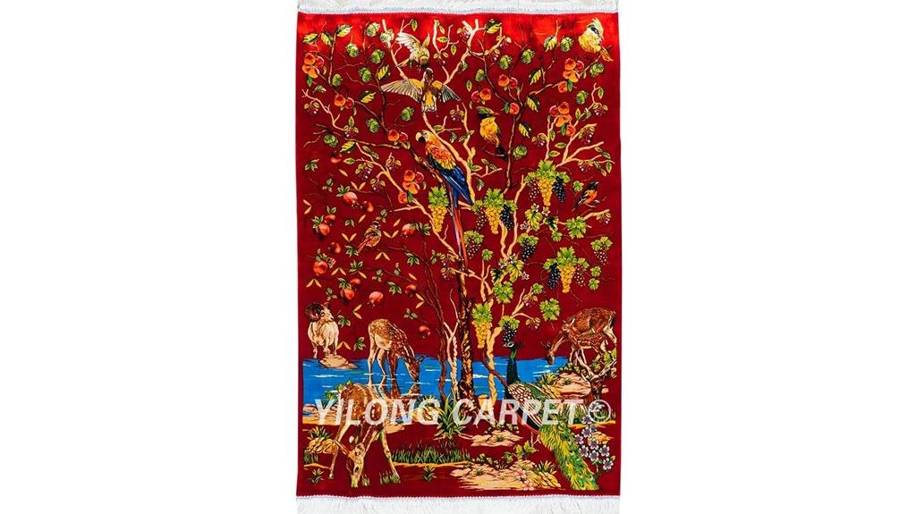 silk tree of life rug