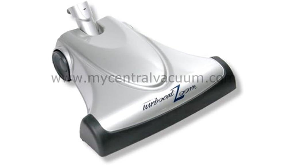 silver gray vacuum brush