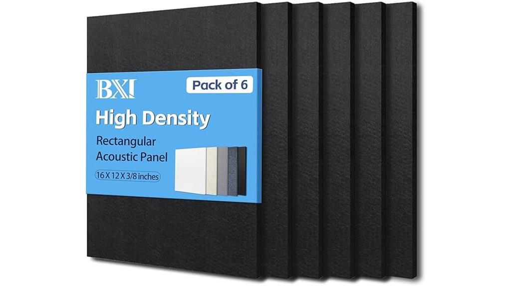 six pack acoustic panels